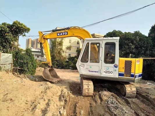 25TON Hydraulische Crawler Gebruikte Graafmachine Originele KATO HD250 in uitstekende staat