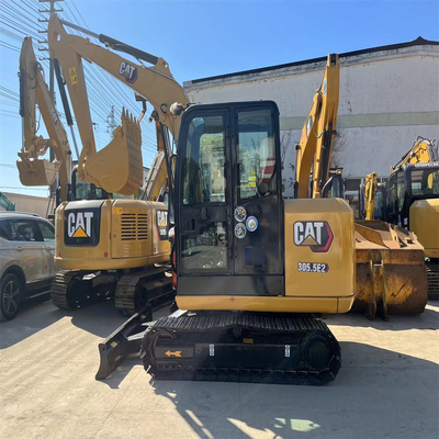 CAT 305.5E2 Graafmachine op Caterpillar 34kw Gebruikte graafmachine 0-2000 Werkuren