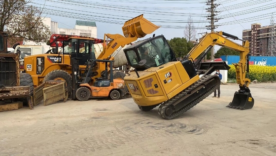 Japan gebruikt CAT306 mini graafmachine met 6 ton EPA motor in uitstekende staat