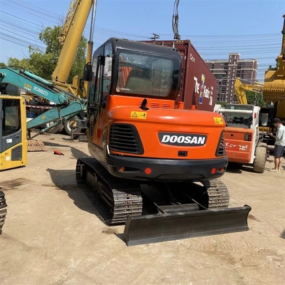 Goedkope Doosan graafmachine DX55 met originele verf en 5,5 ton werkgewicht