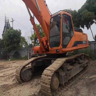 Gebruikte DOOSAN 500LCV graafmachine in goede staat met betaalbare en hydraulische pomp