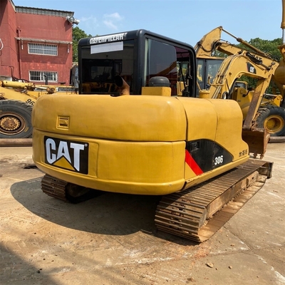 CAT 306 Tweedehands graafmachine met kruipwiel Mini-graafmachine met motor