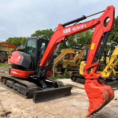 Japan Original KUBOTA KX163 Mini Graafmachine 6ton Crawler Constructie Machine op voorraad