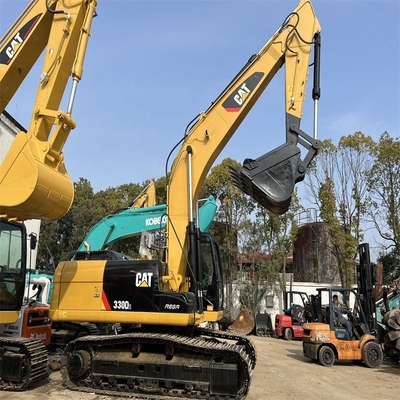 Goed gebruikte graafmachine CAT 330GC uit Japan met andere hydraulische cilinder