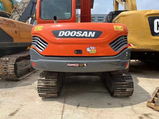 DOOSAN DX80 Graafmachine Gebruikte Crawler Digger met lage werktijden en soepele werking