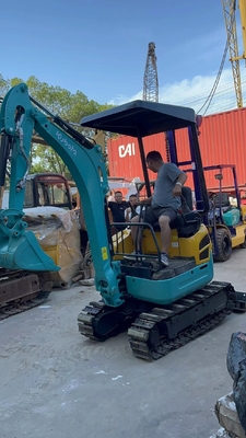 Tweedehands Mini Kubota U15 Crawler Graafmachine Gebruikte graafmachines 0.04M3 Originele kleur