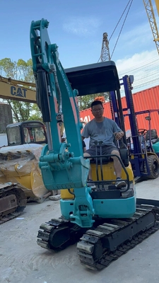Tweedehands Mini Kubota U15 Crawler Graafmachine Gebruikte graafmachines 0.04M3 Originele kleur