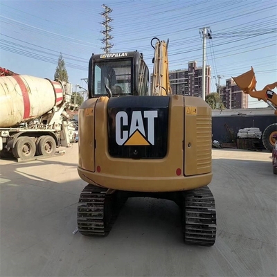 Tweedehands graafmachine CAT307e2 met originele kleur en goede conditie