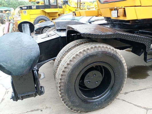 15TON HYUNDAI 150W wielen graafmachine gebruikt origineel uit Korea met goede prestaties