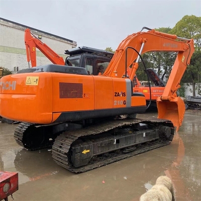Hitachi ZX210 Crawler Excavator Goede prestaties 21000 KG Gebruikt bedrijfsgewicht