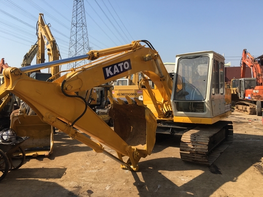 KATO HD-450 Hydraulische graafmachine met originele kleur en bouwmachines