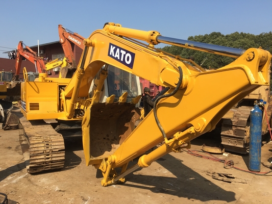 KATO HD-450 Hydraulische graafmachine met originele kleur en bouwmachines