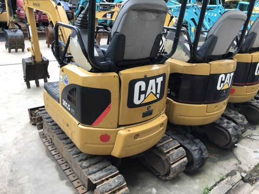 1600 KG Gebruikte mini-apparatuur Caterpillar Excavator CAT 301.5CR in uitstekende staat