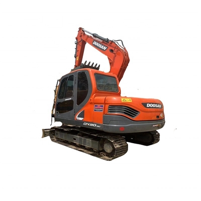 Doosan DX80-9C graafmachine Tweedehands graafmachine met goed onderhouden motor