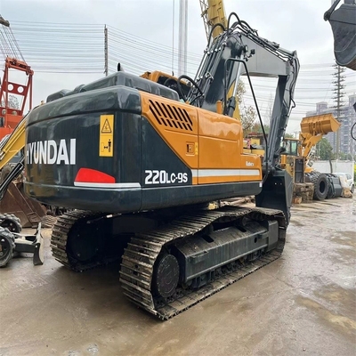 Goed onderhouden tweedehands Hyundai Excavator 220lc-9 met originele kleur in Korea
