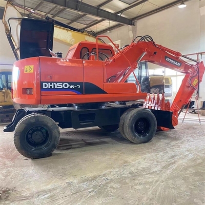 Doosan DH150W-7 Crawlerl Excavator 15ton Digger met emmer in uitstekende staat