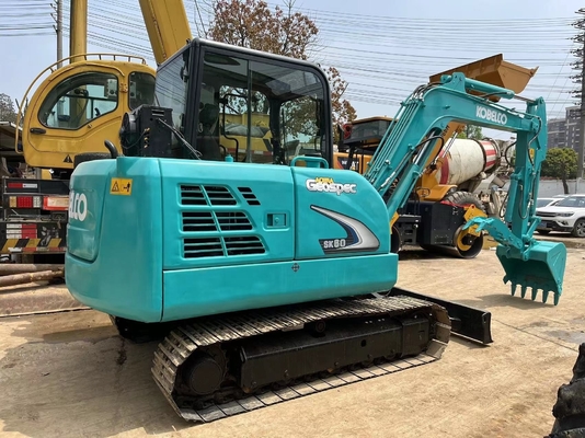 6TON Kobelco SK60 graafmachine tweedehands hydraulische graafmachine in uitstekende staat