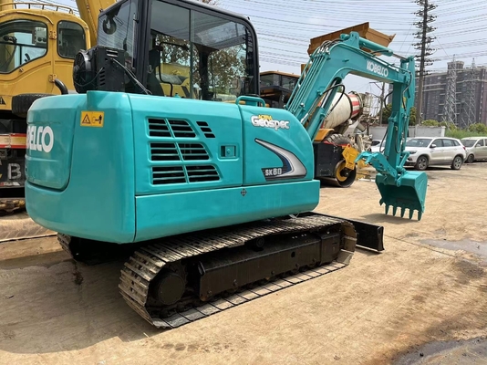 6TON Kobelco SK60 graafmachine tweedehands hydraulische graafmachine in uitstekende staat