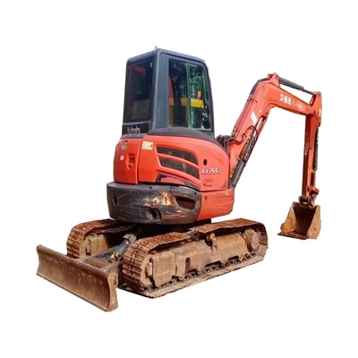 Japan Excellent Gebruikte Kubota KX155 Mini Graafmachine 5,5 ton met Bulldozer Crawler