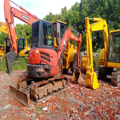 Japan Excellent Gebruikte Kubota KX155 Mini Graafmachine 5,5 ton met Bulldozer Crawler