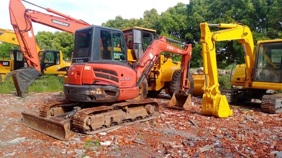5 Ton Crawler Excavator Japan Kubota KX155-5 Gebruikte graafmachines voor uw bedrijfsbehoeften