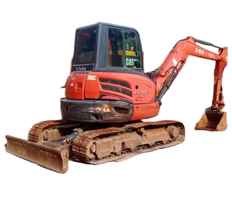 Uitstekende staat KUBOTA KX155-5 graafmachine met originele Japanse hydraulische systeem