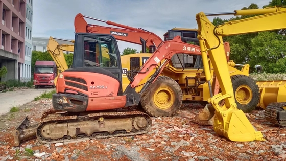 Uitstekende staat KUBOTA KX155-5 graafmachine met originele Japanse hydraulische systeem