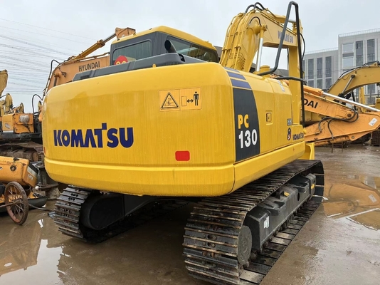 Komatsu PC130 graafmachine in goede staat Tweedehands graafmachine met lage werktijden