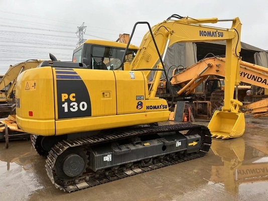 Komatsu PC130 graafmachine in goede staat Tweedehands graafmachine met lage werktijden
