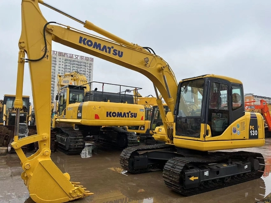 Komatsu PC130 graafmachine in goede staat Tweedehands graafmachine met lage werktijden