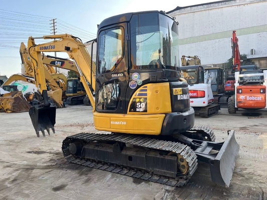Voordelen Lage werktijden Japan Originele Komatsu PC50-graver voor wegbouw