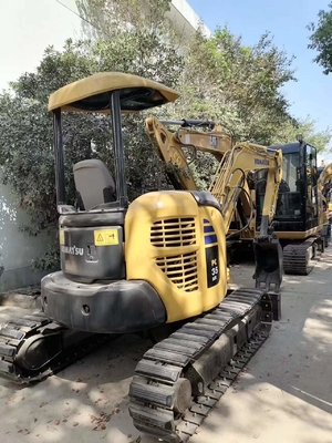 Originele kleur Komatsu Pc35MR Boetiek tweedehands PC35 graafmachine in goede staat