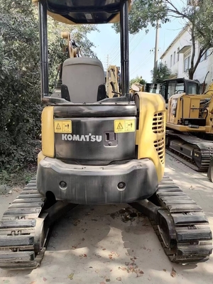 Originele kleur Komatsu Pc35MR Boetiek tweedehands PC35 graafmachine in goede staat