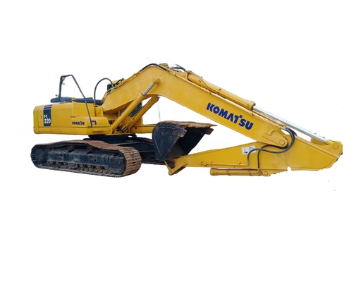 Tweedehands Komatsu PC220 graafmachine met andere hydraulische pomp in uitstekende staat