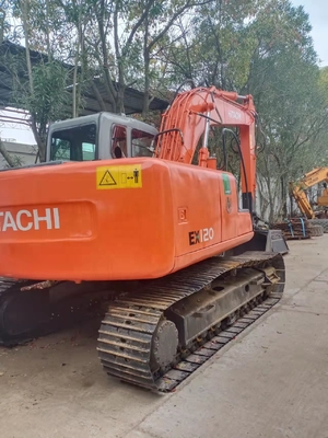 Gebruikte HITACHI EX120 graafmachine in uitstekende staat met 0-2000 werkuren
