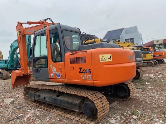 Gebruikte HITACHI ZX120 graafmachine 12ton graver met en uitstekende werkomstandigheden