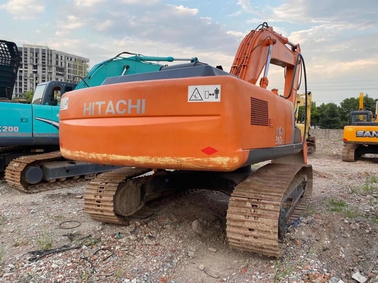 HITACHI ZX210 graafmachine met uitstekende werkomstandigheden en hydraulische klep HITACHI