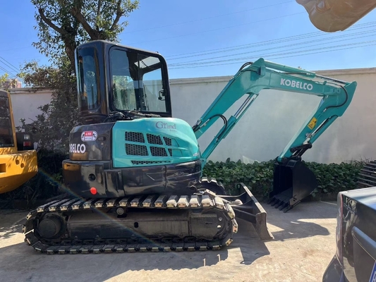 KOBELCO SK55SR mini-graafmachine tweedehands lage arbeidstijd
