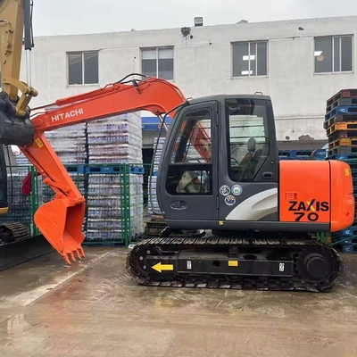 Tweedehands Hitachi ZX70 Hydraulische Crawler Graafmachine met 0.28m3 Bucket Capaciteit