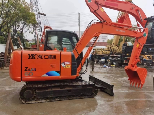 Gebruikte Crawler Machine Liyuan Hydraulische Pomp Hitachi ZX60 Graafmachine goede staat