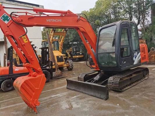 Gebruikte Crawler Machine Liyuan Hydraulische Pomp Hitachi ZX60 Graafmachine goede staat