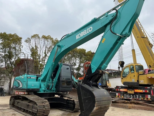 Bouwmachine Kobelco SK210 Mini graafmachine met hydraulische cilinder