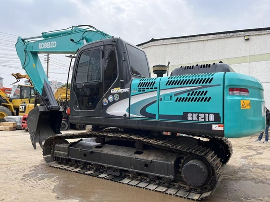 Bouwmachine Kobelco SK210 Mini graafmachine met hydraulische cilinder