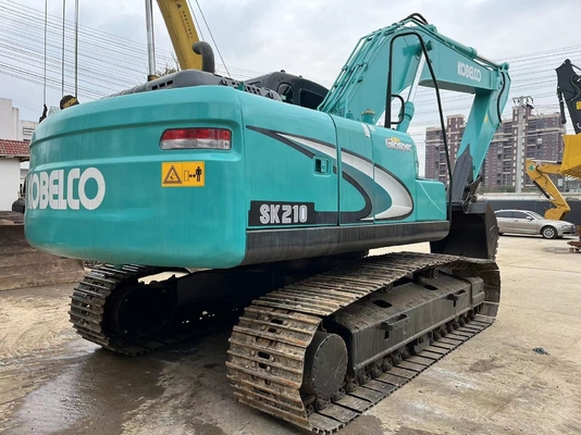Bouwmachine Kobelco SK210 Mini graafmachine met hydraulische cilinder