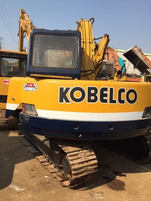Originele kleur Gebruikte KOBELCO SK03 graafmachine met lage werktijden in Shanghai