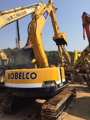 Originele kleur Gebruikte KOBELCO SK03 graafmachine met lage werktijden in Shanghai