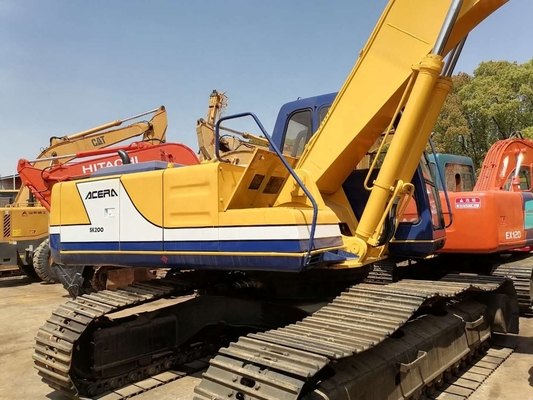 Kobelco SK200 tweedehands graafmachine met 1,2 m3 emmercapaciteit