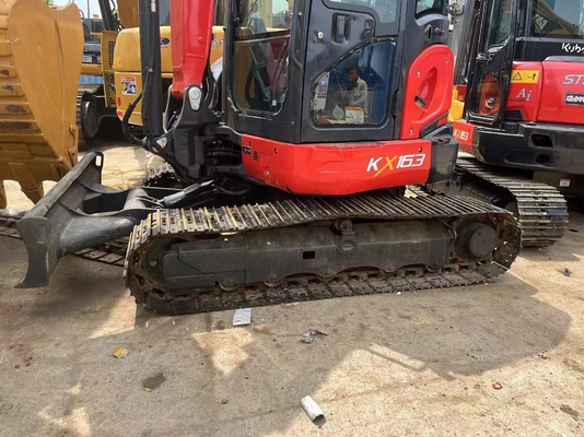 0.3m3 emmercapaciteit Kubota KX163 graafmachine voor uw bouwprojecten