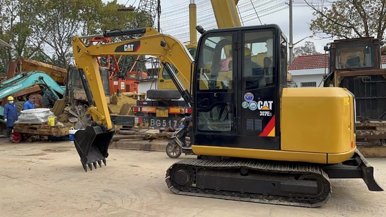 CAT 307E Graafmachine Bouwmachines Crawler Digger Goede prestaties Japan Originele