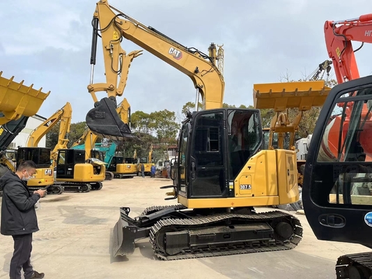 Gebruikte Caterpillar 307.5 mini graafmachine uit Japan